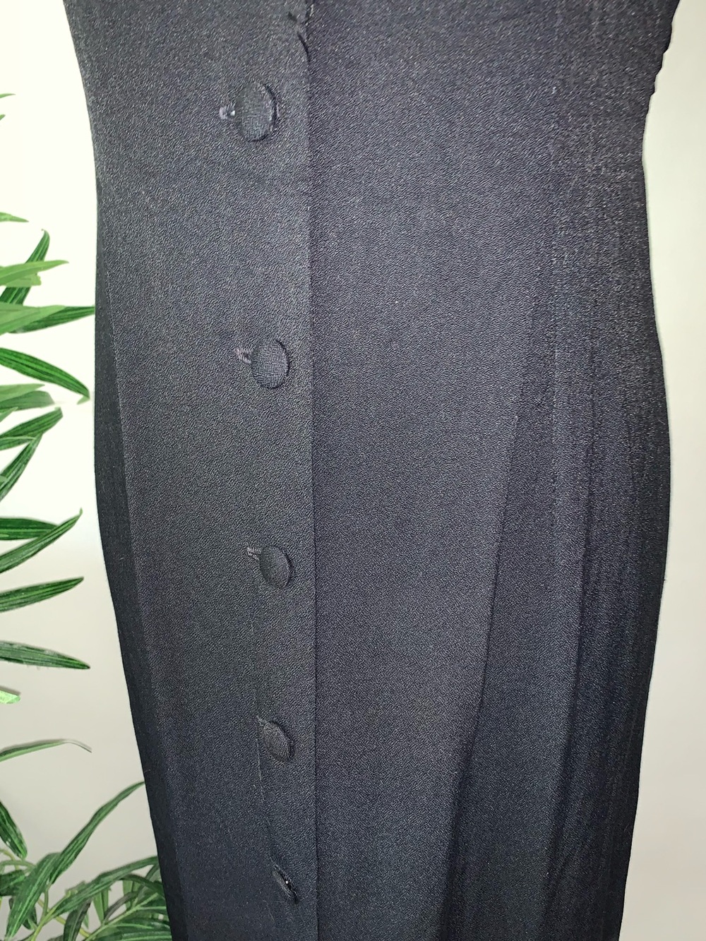 v i n t a g e :: Embroidered Button Front Modest Shirt Dress - Picture 13 of 13